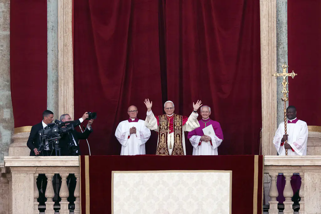Pope Leo XIV was elected yesterday. Credit: Dan Kitwood / Getty