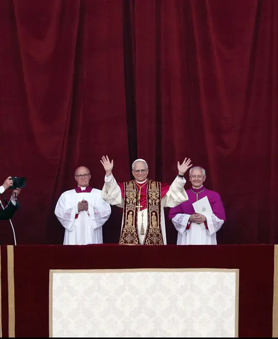 Pope Leo XIV was elected yesterday. Credit: Dan Kitwood / Getty