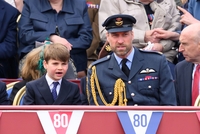 Lip reader reveals hilarious 6-word question Prince Louis asked dad Prince William during VE Day celebrations