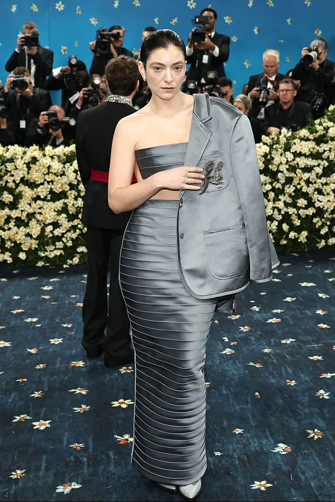 Lorde at the 2025 Met Gala. Credit: Jamie McCarthy / Getty