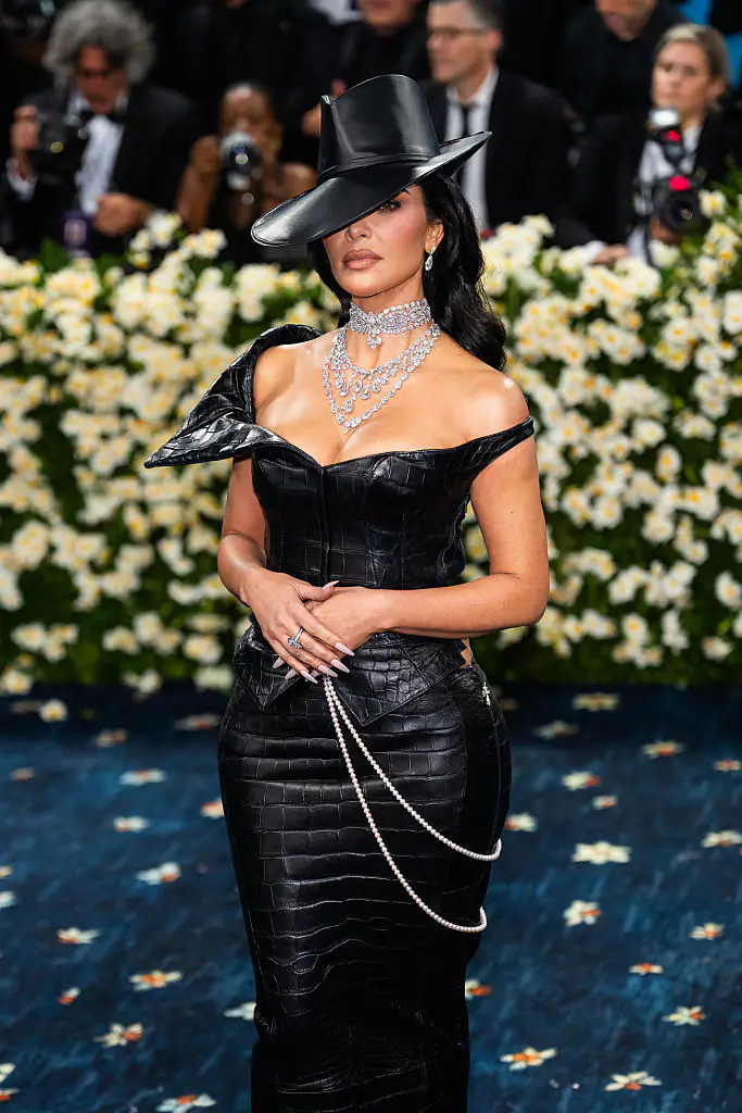 Kim Kardashian at the 2025 Met Gala. Credit: TheStewartofNY / Getty