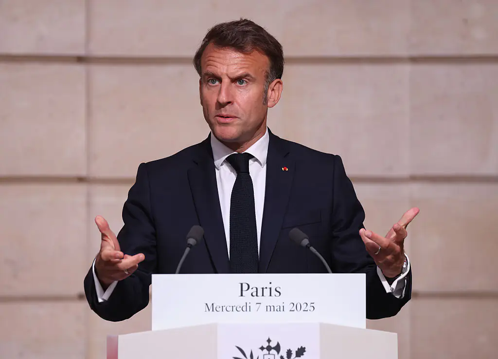 French President Emmanuel Macron has said: 