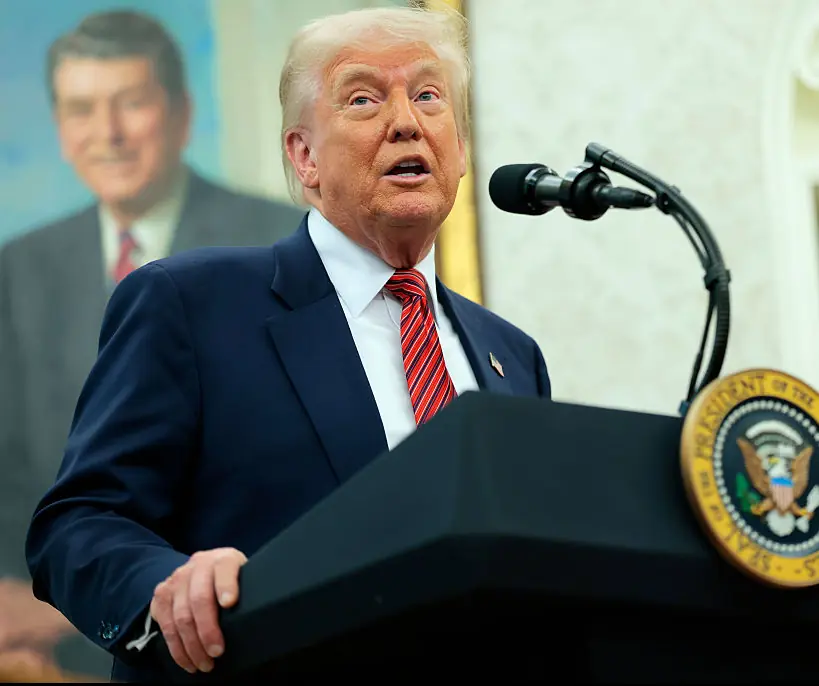 Trump is no stranger to AI imagery. Credit: Anna Moneymaker / Getty
