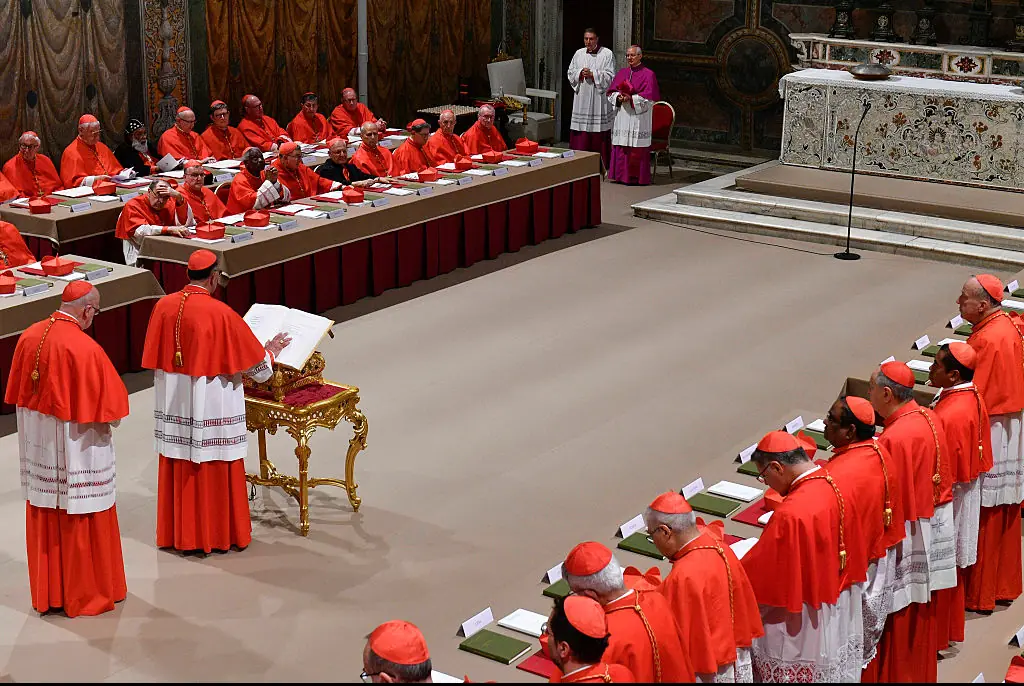 The conclave is likely to last a few days. Credit: Vatican Pool / Getty