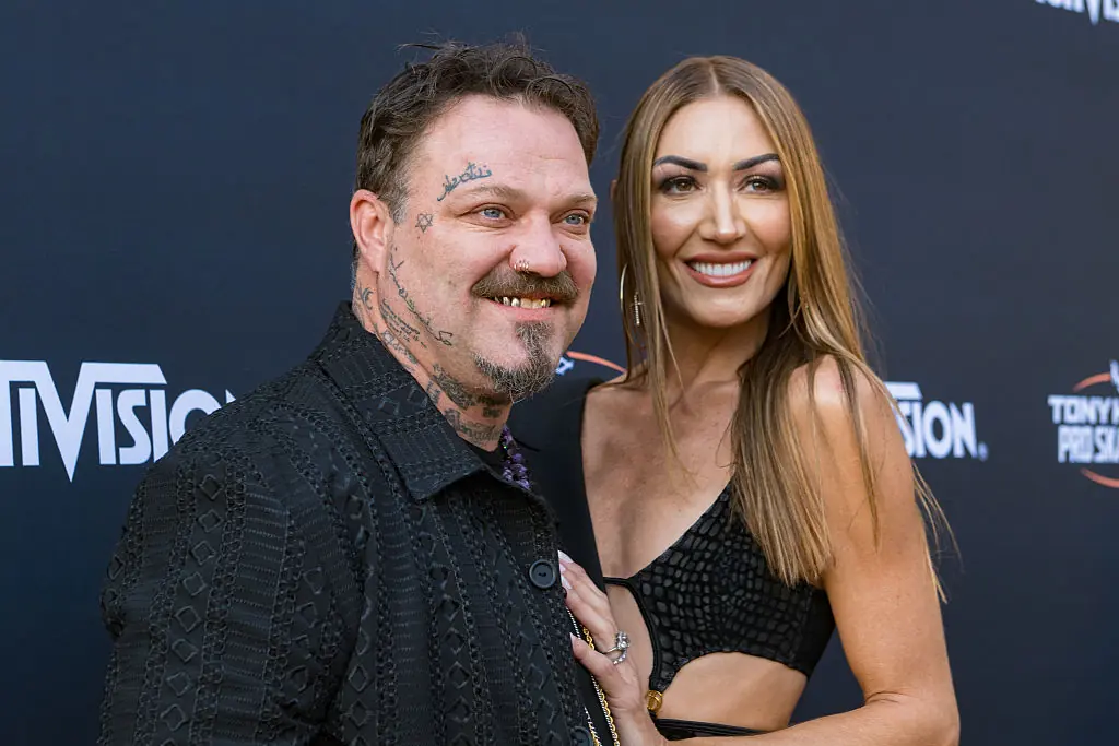 Margera has credited his wife, Dannii Marie, as a force in his sobriety journey. Credit: 	Olivia Wong / Getty