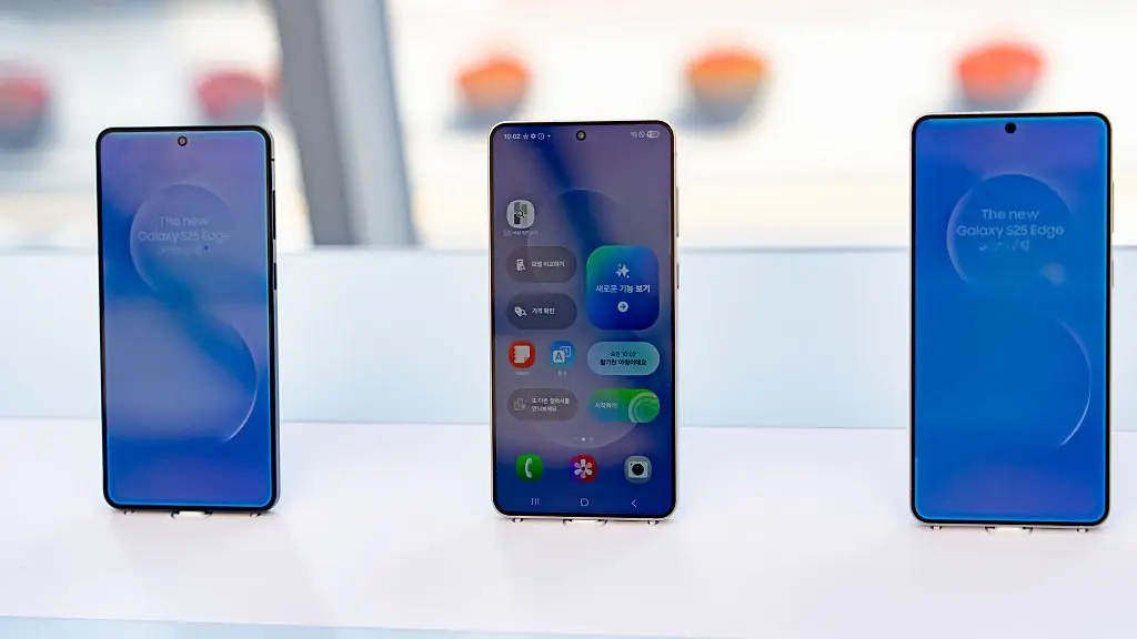 Samsung Galaxy phones. Credit: Chris Jung/NurPhoto via Getty Images