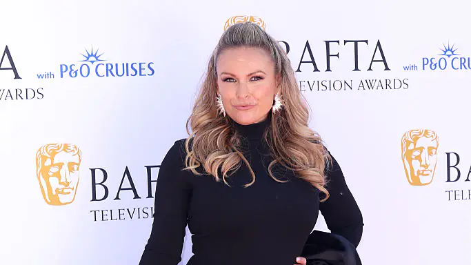 LONDON, ENGLAND - MAY 11: Mel Schilling attends the 2025 BAFTA Television Awards with P&O Cruises at The Royal Festival Hall on May 11, 2025 in London, England. (Photo by Lia Toby/Getty Images)