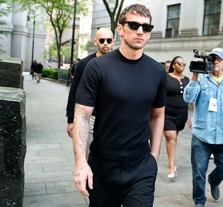 Alex Fine seen at the trial of Sean Combs earlier this week. Credit: John Lamparski/Getty Images