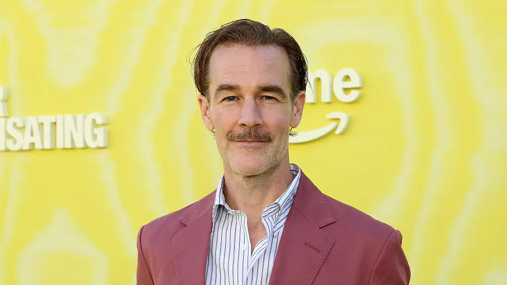 LOS ANGELES, CALIFORNIA - MAY 14: James Van Der Beek attends the Los Angeles premiere of the Prime video series "Overcompensating" at Hollywood Palladium on May 14, 2025 in Los Angeles, California. (Photo by JC Olivera/GA/The Hollywood Reporter via Getty Images)