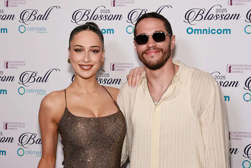 Davidson, who has dated several high-profile stars, is currently in a relationship with model Elsie Hewitt. Credit: Theo Wargo / Getty