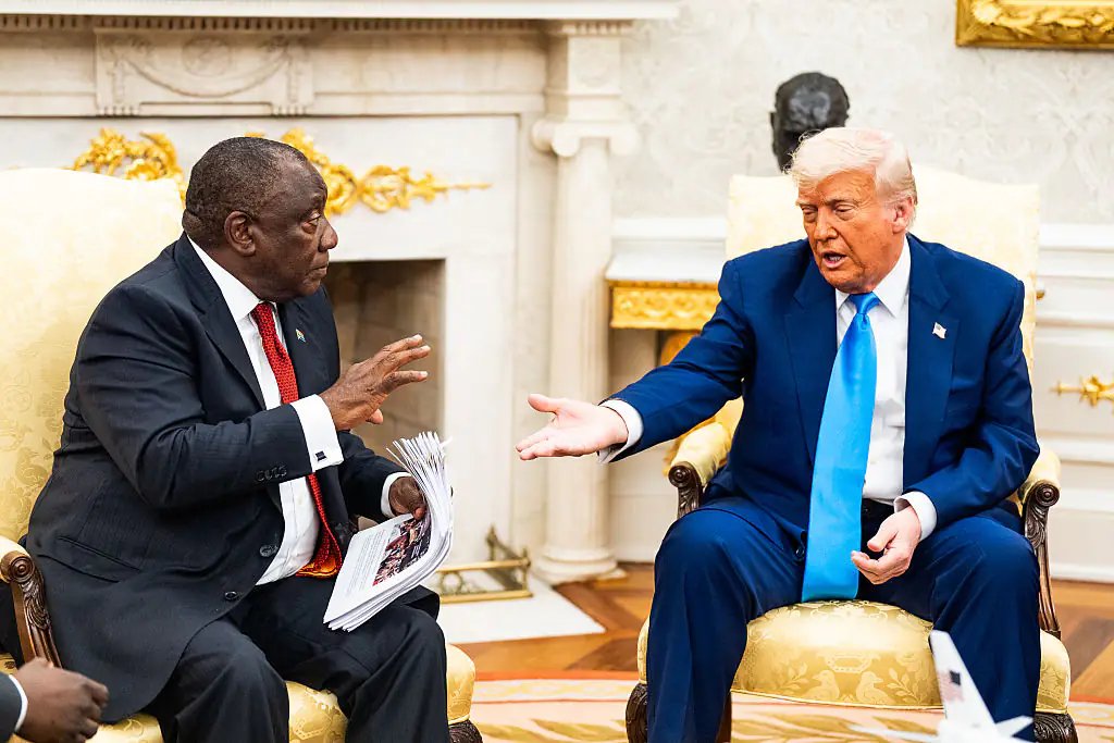 The meeting between the two leaders went off the rails. Credit: Demetrius Freeman/The Washington Post via Getty Images