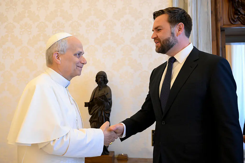JD Vance criticized for 'breaking protocol' with 'inappropriate' gesture to Pope Leo