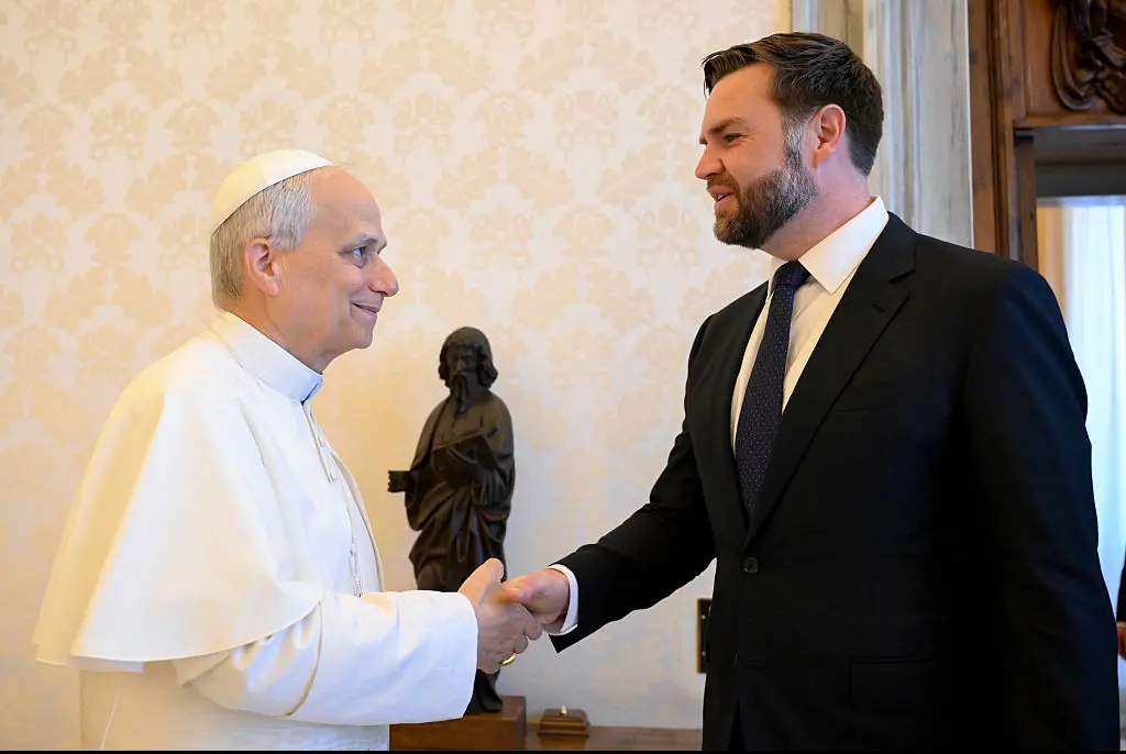 JD Vance criticized for 'breaking protocol' with 'inappropriate' gesture to Pope Leo