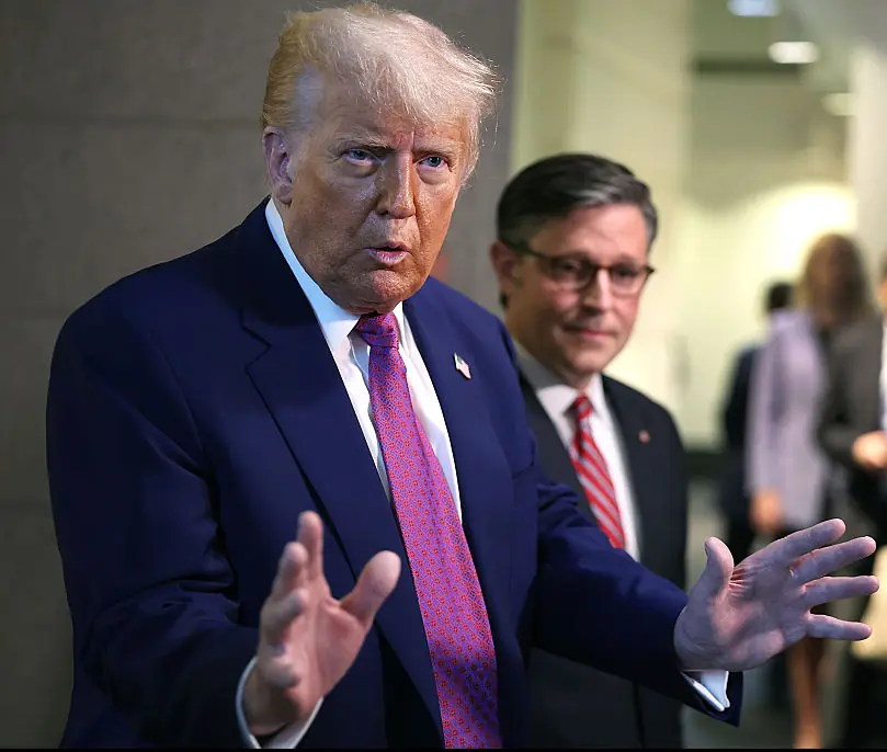 Trump declared: "We don't wan't them". Credit: Tasos Katopodis / Getty