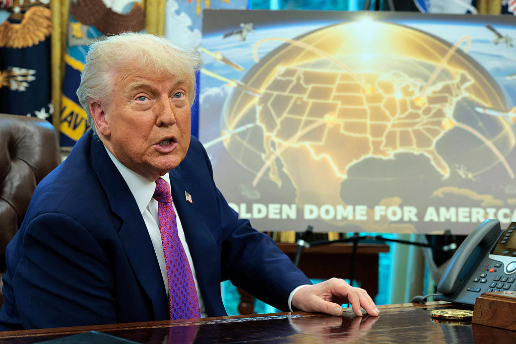China issues scathing warning to the US after Donald Trump reveals $175 billion 'Golden Dome' plan