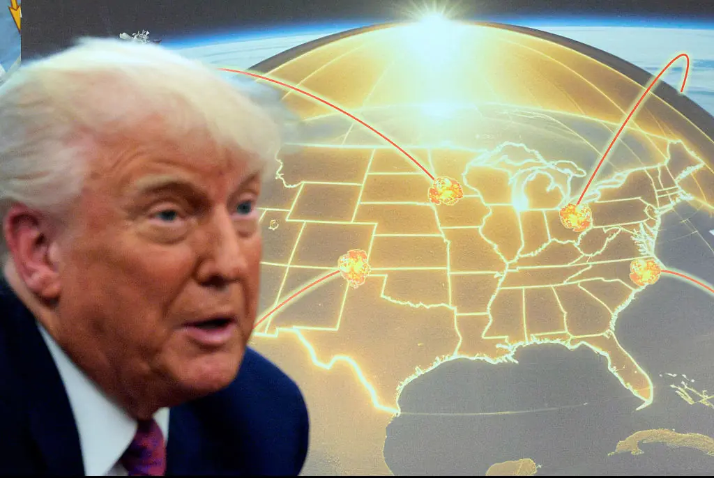 Trump recently unveiled his 'Golden Dome' defense for the US. Credit: Chip Somodevilla/Getty Images