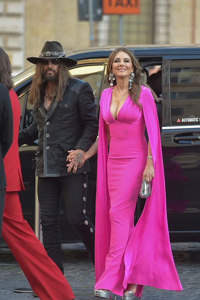 Billy Ray Cyrus and Elizabeth Hurley only recently debuted their romance. Credit: MEGA/GC Images/Getty Images.