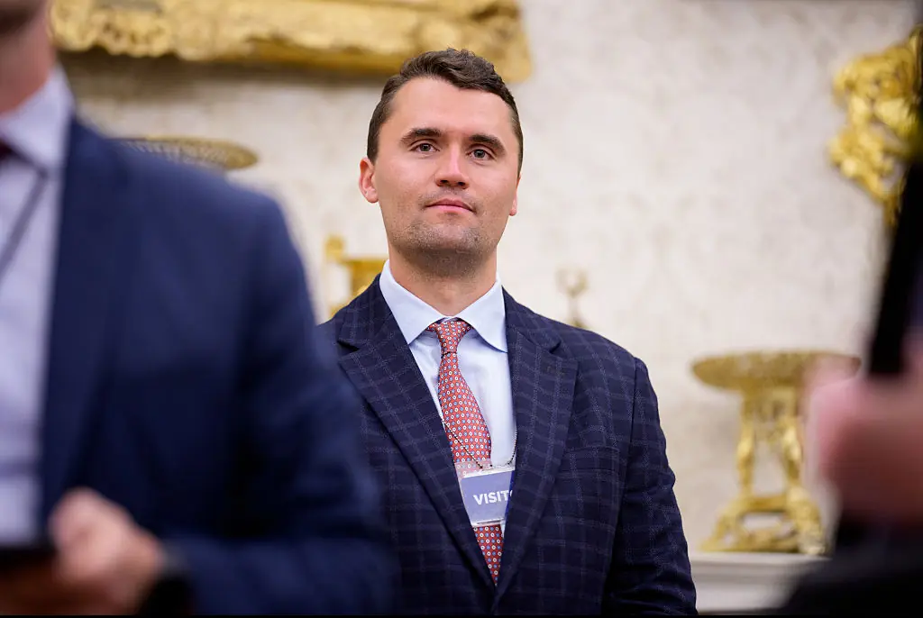 Charlie Kirk has been pronounced dead after he was shot at an event in Utah. Credit: Andrew Harnik / Getty
