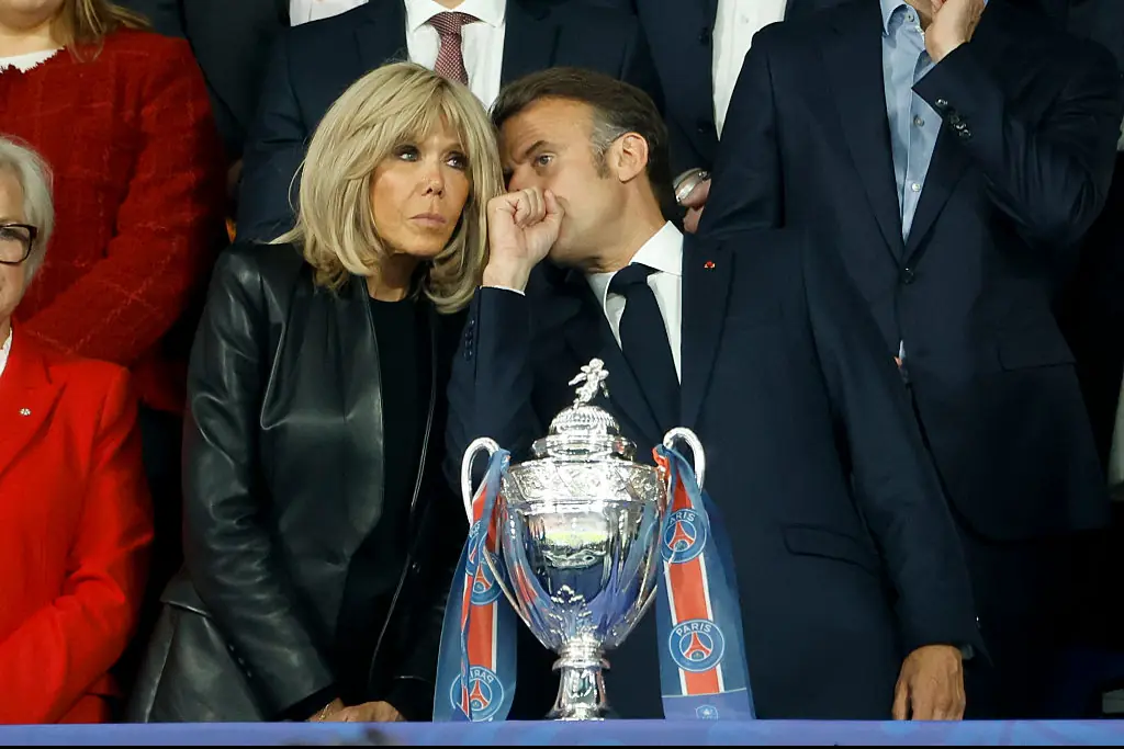 Macron and his wife have found themselves at the center of controversy. Credit:  Jean Catuffe/Getty Images