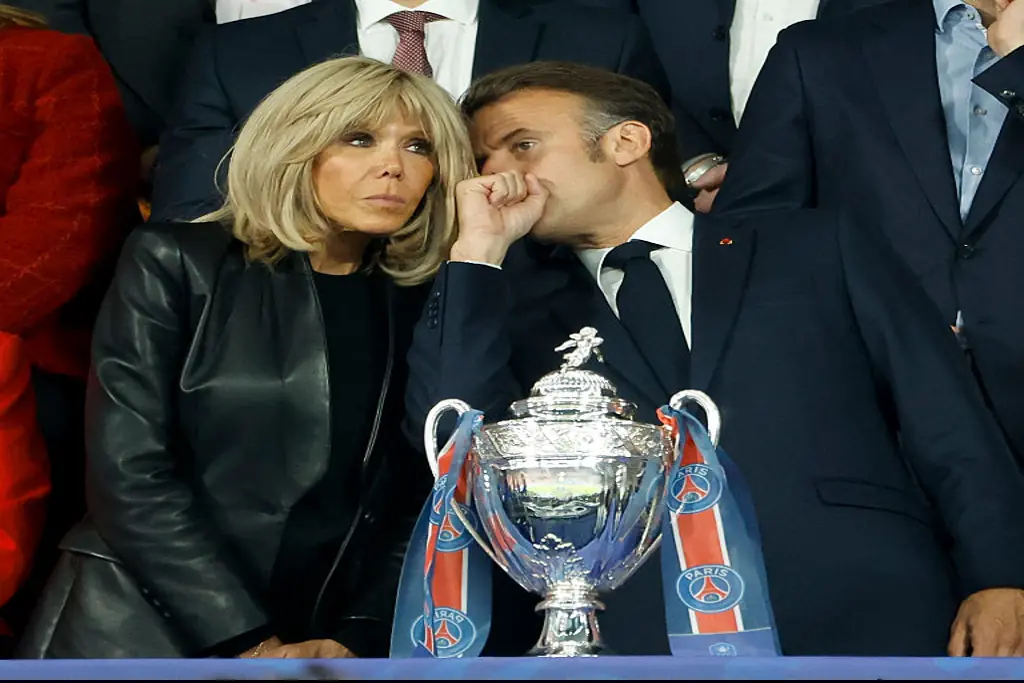 Macron and his wife have found themselves at the center of controversy. Credit:  Jean Catuffe/Getty Images