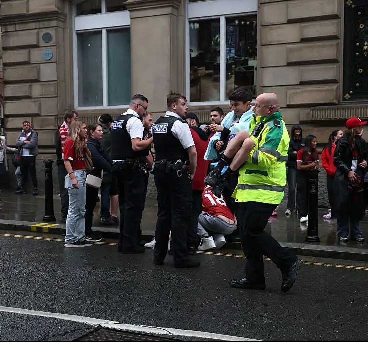 The incident sent shockwaves through the city. Credit: Getty Images 