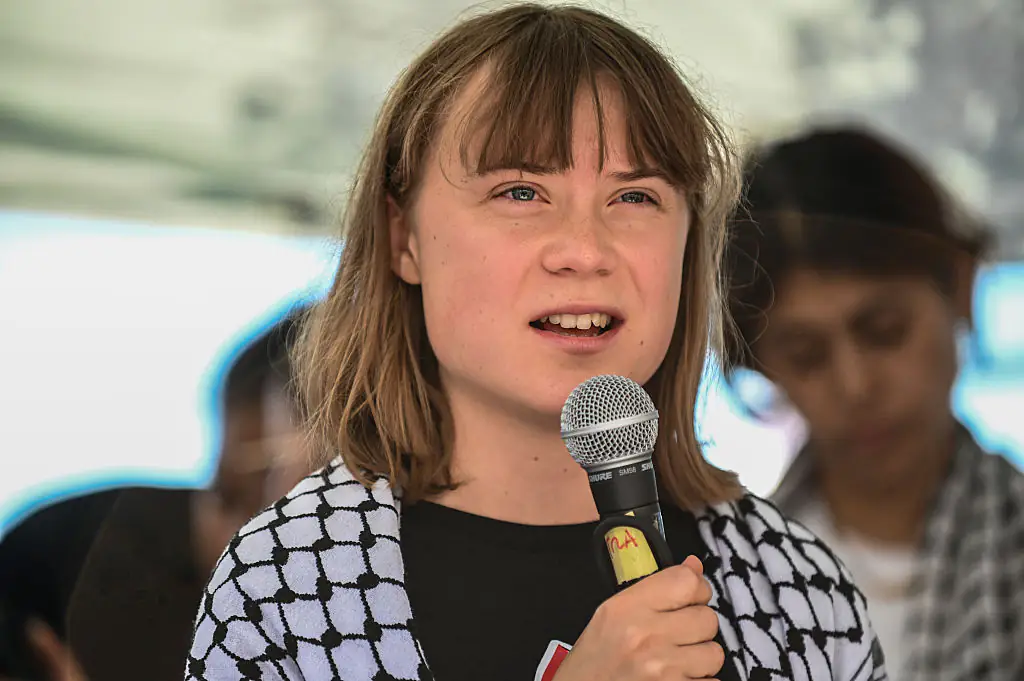 Greta Thunberg is Beata MonaLisa's older sister. Credit: Fabrizio Villa / Getty