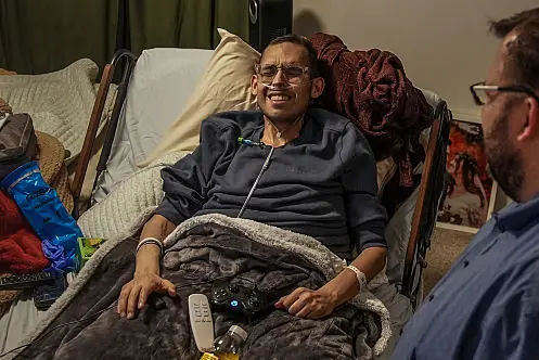 Tanner Martin documented his fight against colon cancer. Credit: The Washington Post / Getty