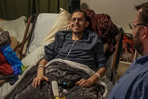 Tanner Martin documented his fight against colon cancer. Credit: The Washington Post / Getty