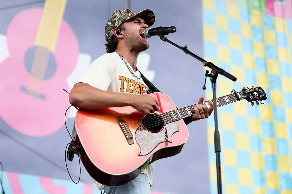 Conner Smith performing at CMA Fest on June 7. Credit: Danielle Del Valle/Getty Images