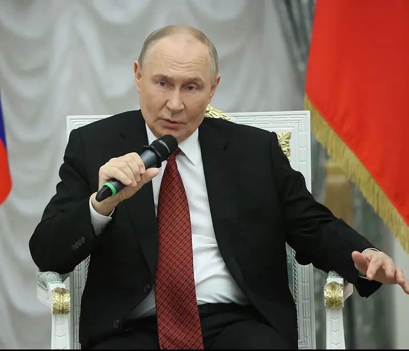 Putin's alleged illegitimate daughter has spoken out. Credit: Contributor / Getty