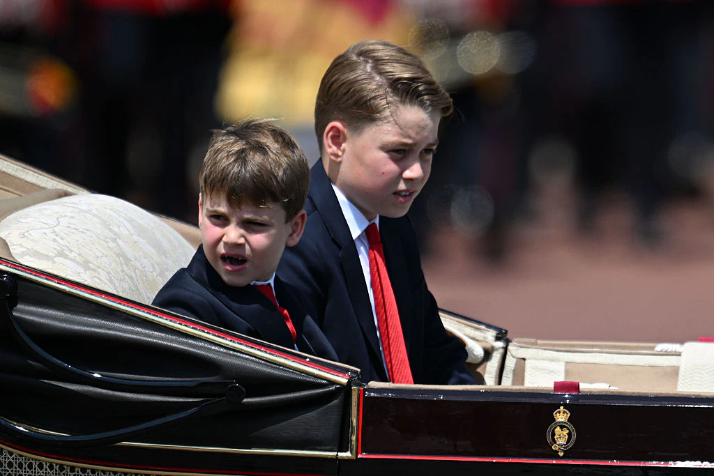 Lip reader reveals what cheeky Prince Louis asked older brother George during Trooping of the Colour