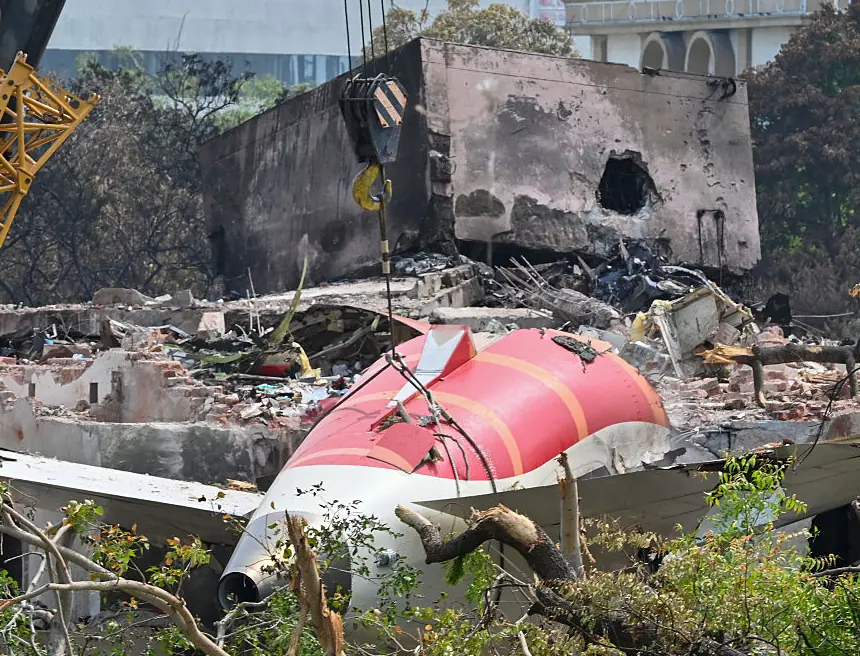 The Air India crash claimed 260 lives. Credit: Hindustan Times / Getty