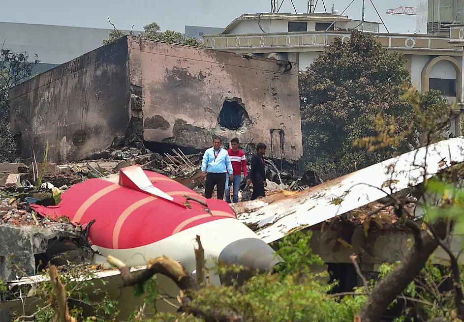 Only one passenger emerged as a sole survivor. Credit: Ritesh Shukla / Getty