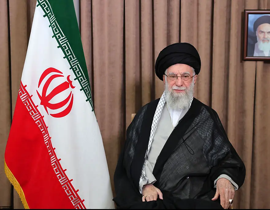 Ayatollah Ali Khamenei has threatened the US. Credit: Handout / Getty