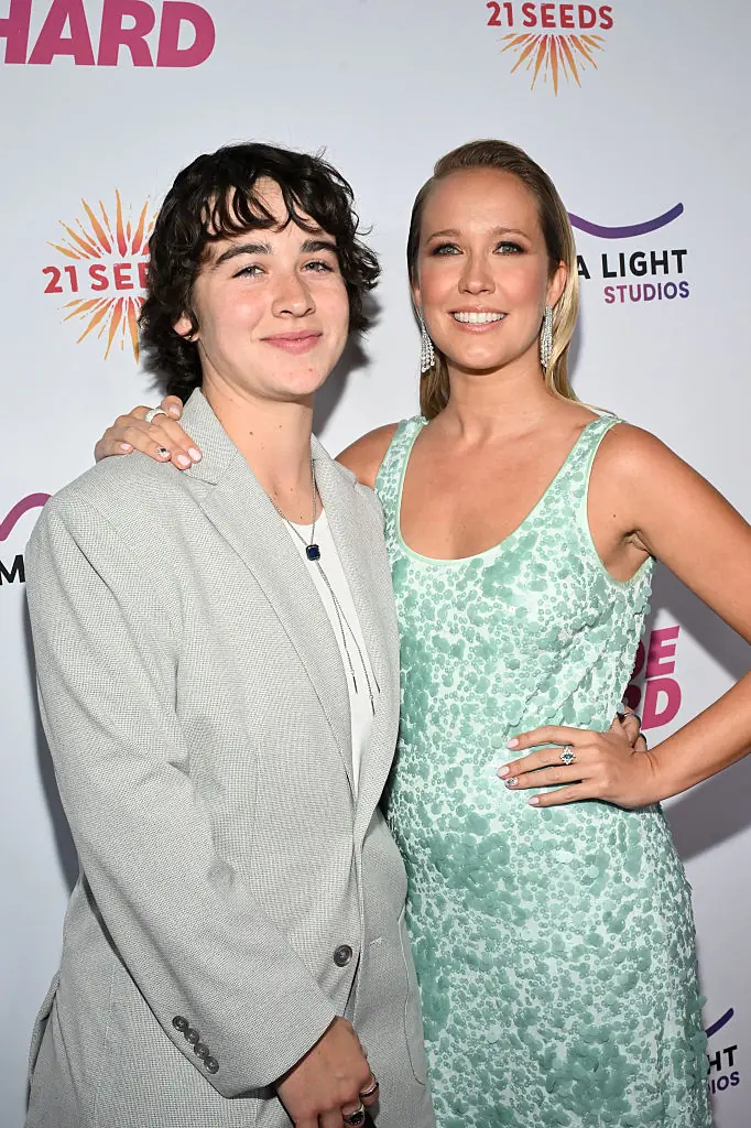 Jade Whipkey and Anna Camp at the Bride Hard Los Angeles Premiere. Credit: Michael Buckner / Getty