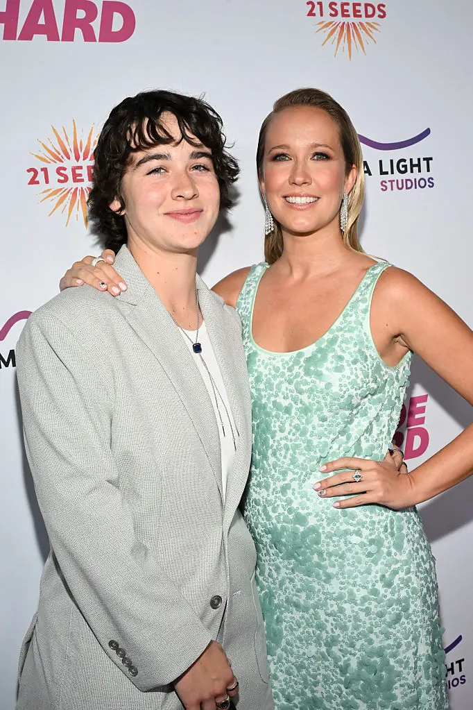 Jade Whipkey and Anna Camp at the Bride Hard Los Angeles Premiere. Credit: Michael Buckner / Getty