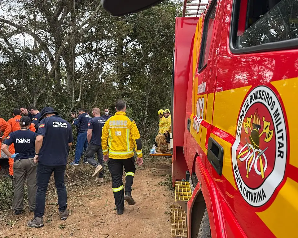 At least eight people have died in the tragedy. Credit: CBMSC/ Brazil / Handout/Anadolu via Getty Images