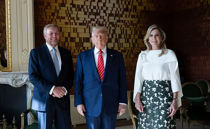 Dutch Queen reveals what she really said after appearing to 'mock' Donald Trump on live television