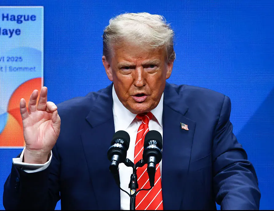 Trump has lashed out at Canada and the EU. Credit: NurPhoto / Getty