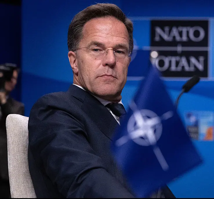 Mark Rutte has issued a chilling warning. Credit: Omar Havana / Getty