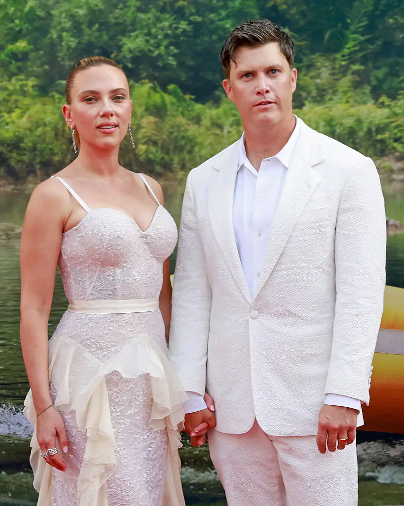 What Scarlett Johansson’s husband has said about her relationship with co-star after she was seen 'getting intimate' with him in photo