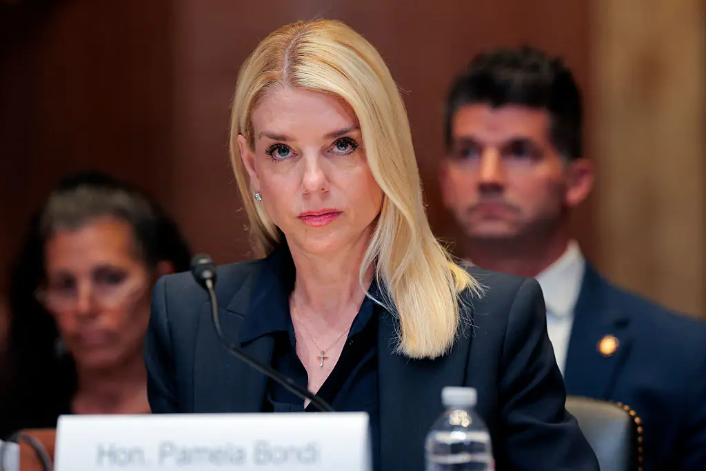 Trump has called for supporters to let Pam Bondi 