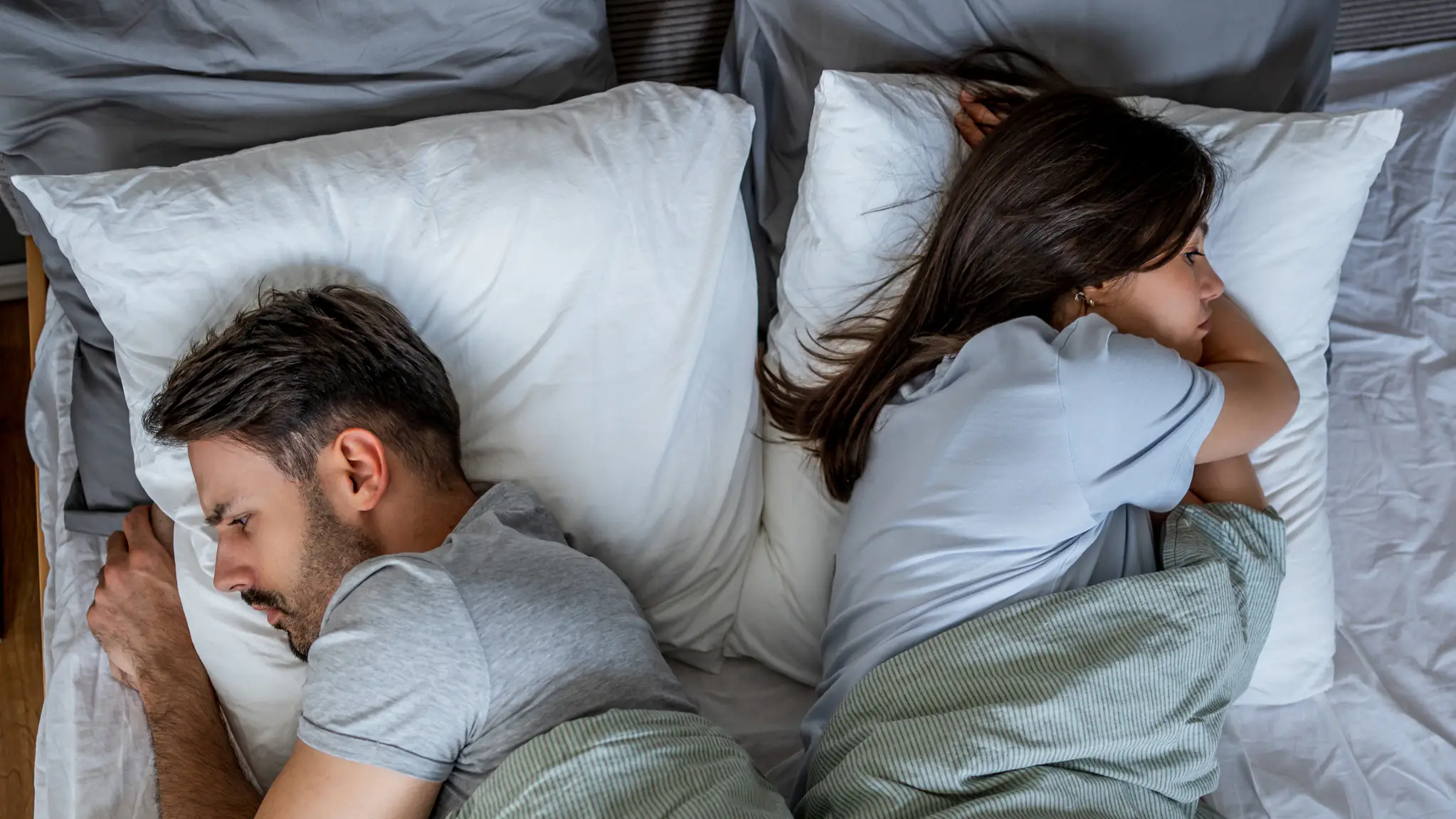 Couple in bed