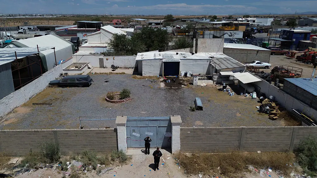 Police find almost 400 neglected corpses "thrown indiscriminately" around crematorium