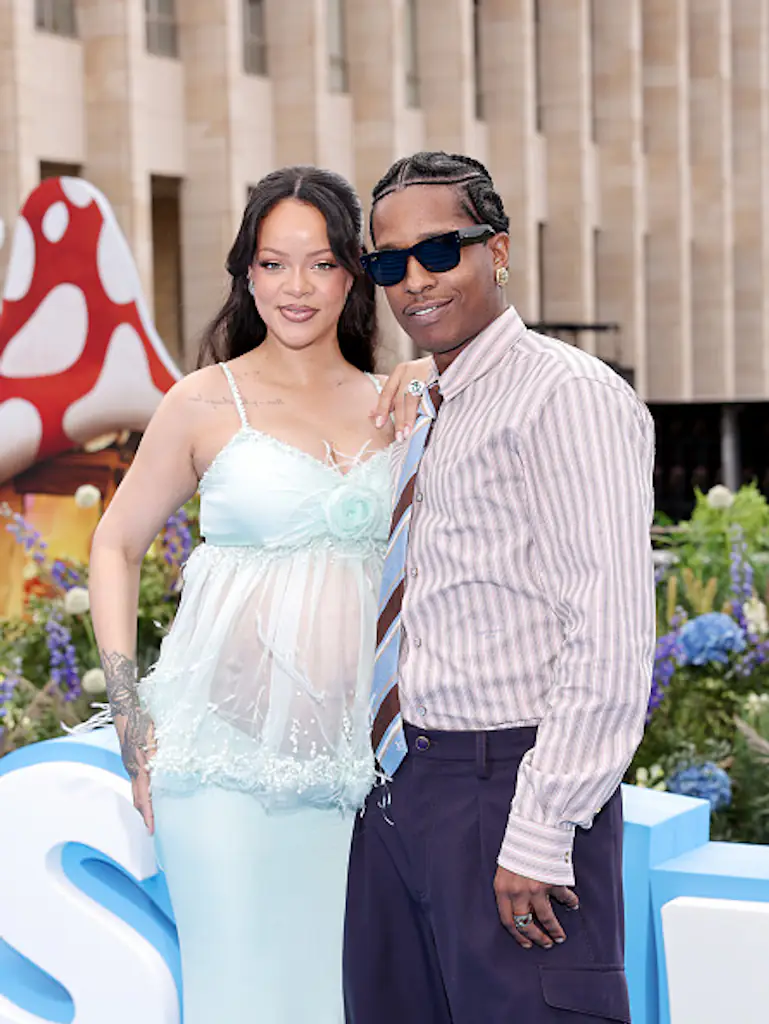 Rihanna and ASAP Rocky pictured in June. Credit: Arnold Jerocki/Getty Images.