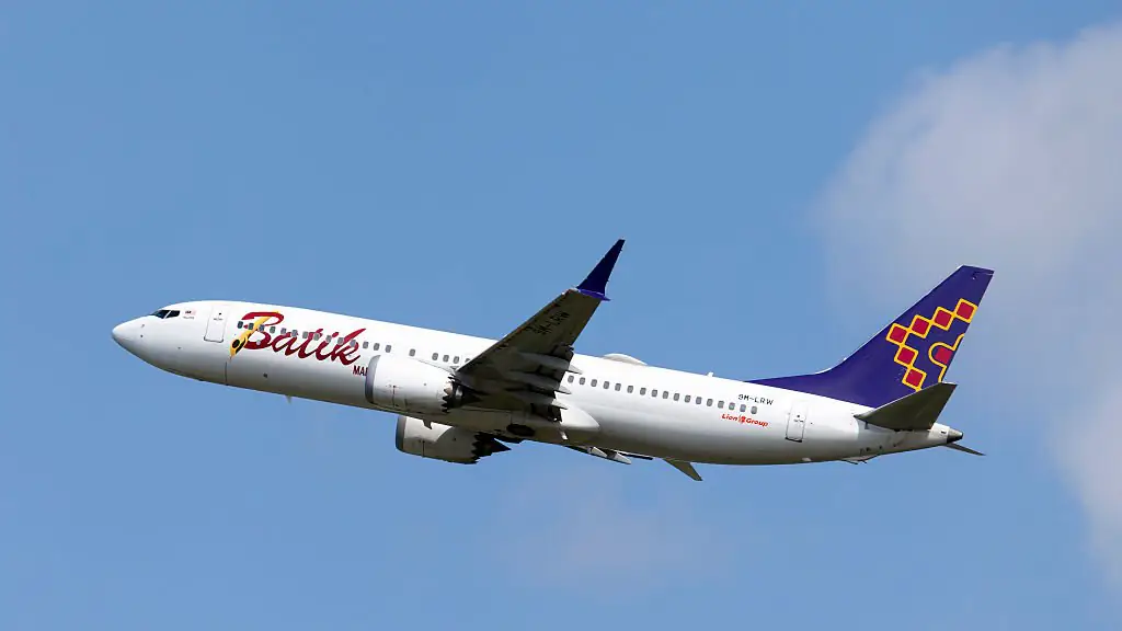 The Batik Air flight turned into absolute chaos. Credit: SOPA Images/Getty
