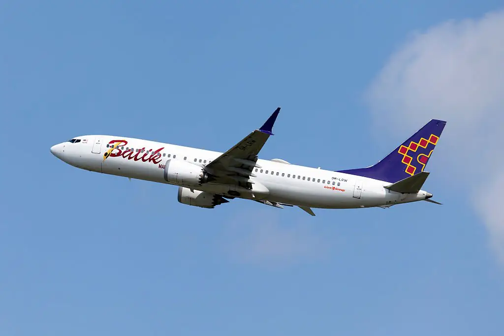 The Batik Air flight turned into absolute chaos. Credit: SOPA Images/Getty