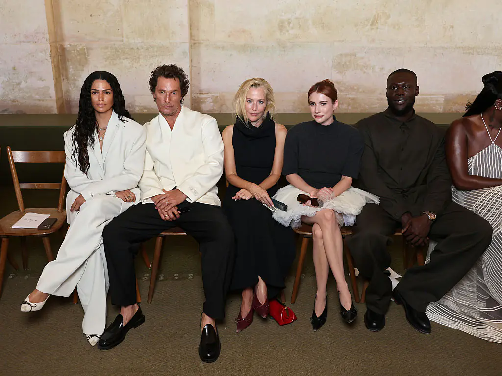 Matthew McConaughey and Emma Roberts accused of 'ignoring' A-list actress in awkward video at fashion show