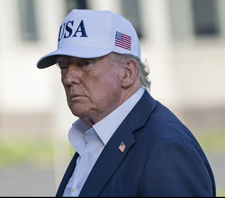 Donald Trump has told people to stop talking about the Epstein Files. Credit: Anadolu / Getty