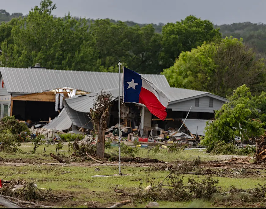 Texas has been ravaged by floods. Credit: Jim Vondruska / Getty